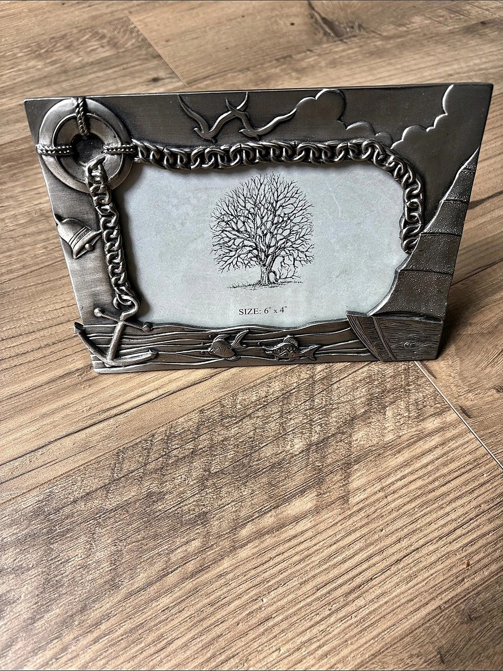 Picture Frame Gray Black metal